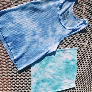 CUSTOM tie dye set